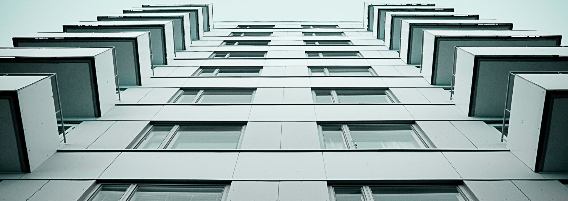 white painted concrete building